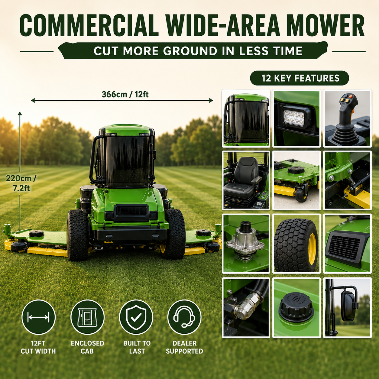 TurfPilot™ RC Lawn Mower